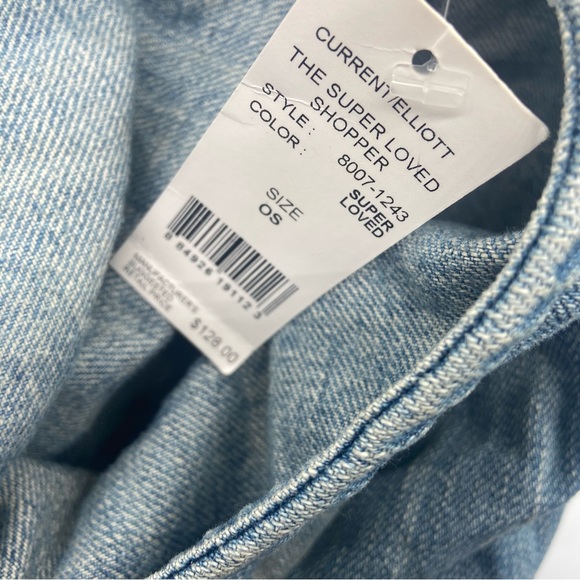 NWT Current/Elliott Denie Jean Shoulder Bag - Picture 5 of 11